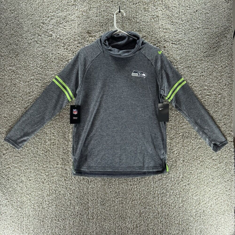 Seattle Seahawks Sweater Womens‎ Medium Nike Cowl Neck Pullover New With Tags